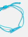 Baublebar East West Initial Cord Bracelet In Blue