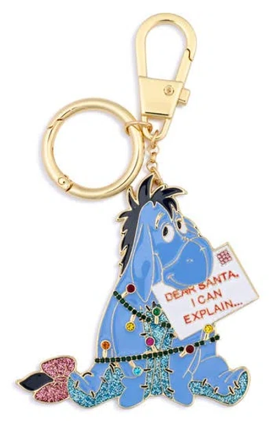Baublebar Eeyore Christmas Bag Charm In Gold