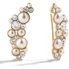 Baublebar Effie Faux Pearl Ear Crawlers In Gold
