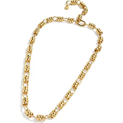 Baublebar Eileen Link Station Necklace In Gold