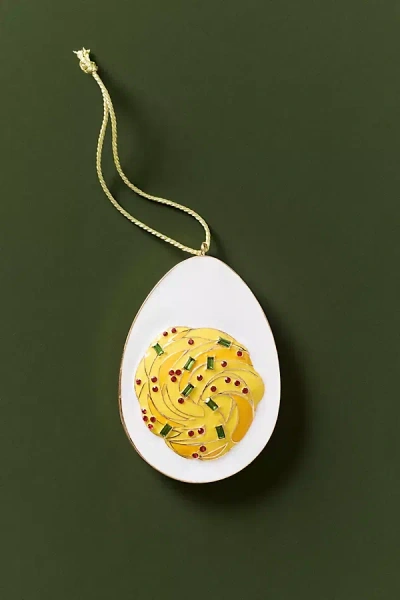 Baublebar Elevated Jeweled Food Ornament In Yellow