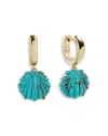 Baublebar Elia Shell Earrings In Gold