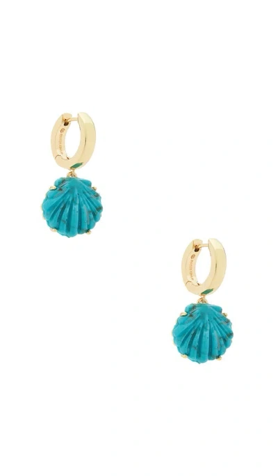 Baublebar Elia Shell Earrings In Blue