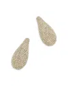 Baublebar Ella Teardrop Earrings In Gold/white