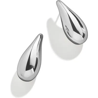 Baublebar Ella Teardrop Earrings In Silver