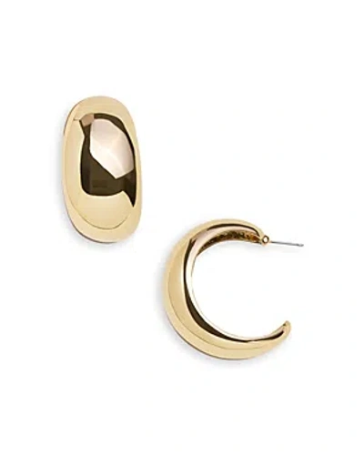 Baublebar Emma C Hoop Earrings In Gold