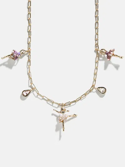 Baublebar En Pointe Kids' Charm Necklace In Gold