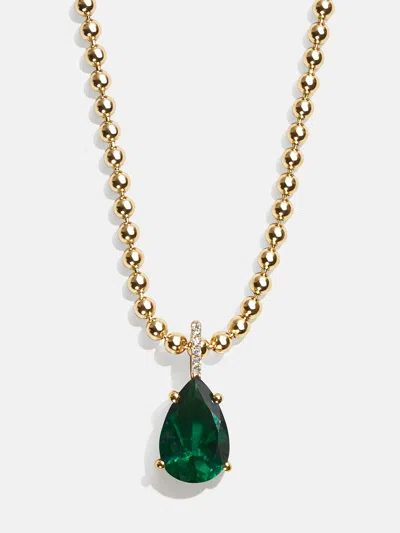 Baublebar Esther 18k Gold Birthstone Necklace