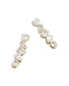 Baublebar Eva Cubic Zirconia Drop Earrings In Gold