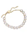 Baublebar Every Heart Cubic Zirconia Bolo Bracelet In Gold