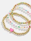 Baublebar Everything Nice Kids' Bracelet Set In Gold