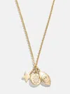 Baublebar Evil Eye Cluster Charm Necklace In Gold