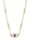 Baublebar Evil Eye Pendant Necklace In Blue