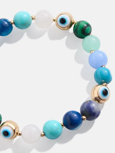 Baublebar Evil Eye Semi-precious Stretch Bracelet In Multi