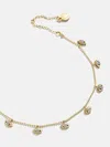 Baublebar Evil Eye Waterproof Anklet In Gold