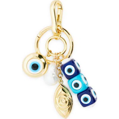 Baublebar Eyes For The Good Life Bag Charm In Blue