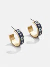 Baublebar Eyes On Eyes Hoop Earrings In Gold