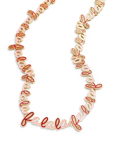 Baublebar Fa La La Collar Necklace In Gold Tone, 16-19 In Multicolor