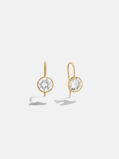 Baublebar Fallon 18k Gold Bezel Earrings