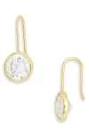 Baublebar Fallon Bezel Earrings In Gold