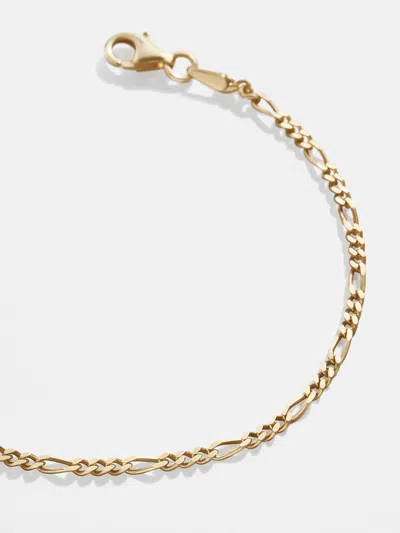 Baublebar Figaro 18k Gold Bracelet