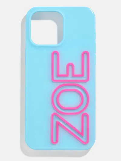Baublebar Fine Line Custom Iphone Case In Blue