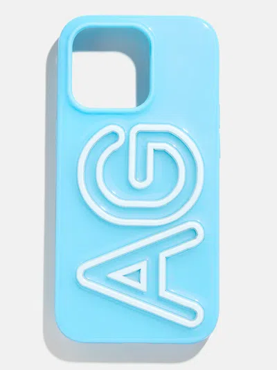 Baublebar Fine Line Custom Iphone Case In Blue
