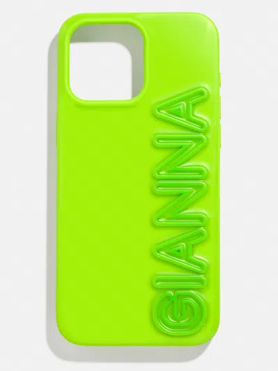 Baublebar Fine Line Custom Iphone Case In Green