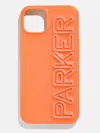 Baublebar Fine Line Custom Iphone Case In Orange