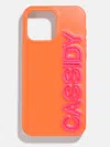 Baublebar Fine Line Custom Iphone Case In Orange