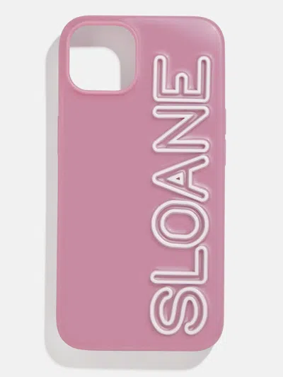 Baublebar Fine Line Custom Iphone Case In Pink