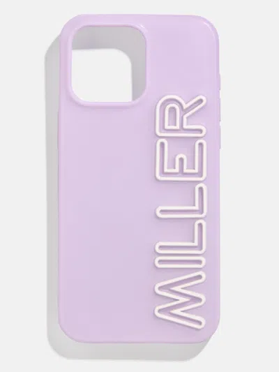 Baublebar Fine Line Custom Iphone Case In Purple