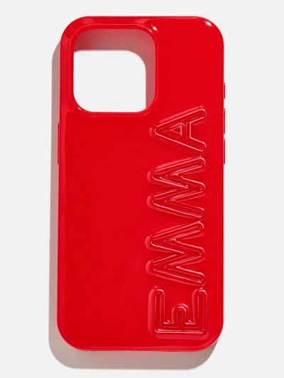 Baublebar Fine Line Custom Iphone Case In Red