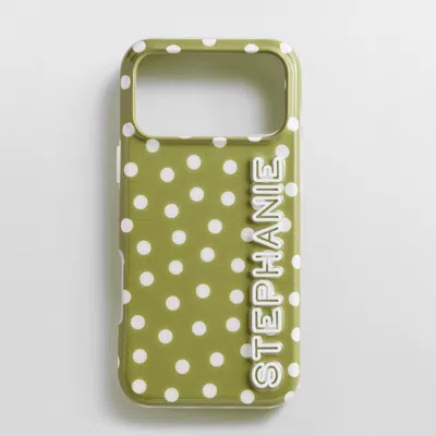 Baublebar Fine Line Printed Custom Iphone Case In Green