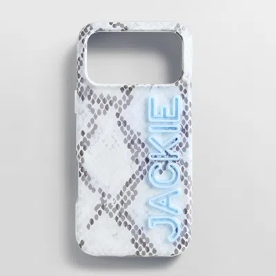 Baublebar Fine Line Printed Custom Iphone Case In Blue