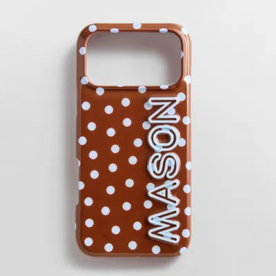 Baublebar Fine Line Printed Custom Iphone Case In Brown