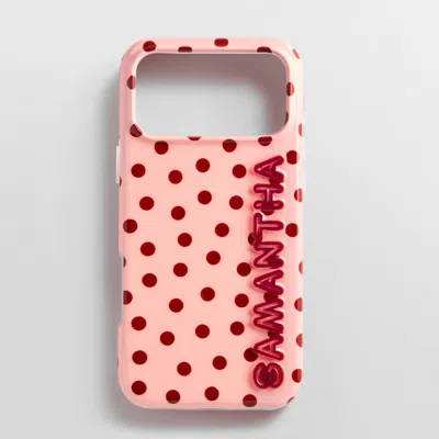 Baublebar Fine Line Printed Custom Iphone Case In Pink