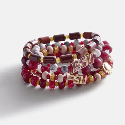 Baublebar Florida State University Beaded Bracelet Set