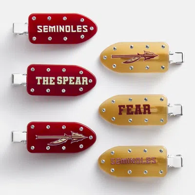 Baublebar Florida State University Creaseless Hair Clip Set