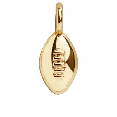 Baublebar Football Cluster Charm In Gold