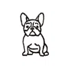 Baublebar French Bulldog Icon In Brown