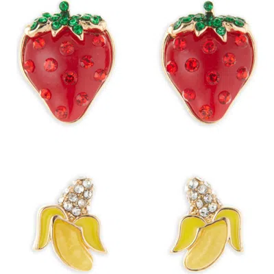 BAUBLEBAR BAUBLEBAR FRUIT FOR THOUGHT SET OF 2 EARRINGS