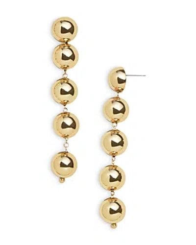 Baublebar Gabriela Bead Linear Drop Earrings In Gold