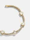 Baublebar Galia Tennis Bracelet In Gold
