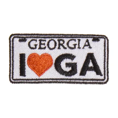 Baublebar Georgia License Plate Icon In Brown