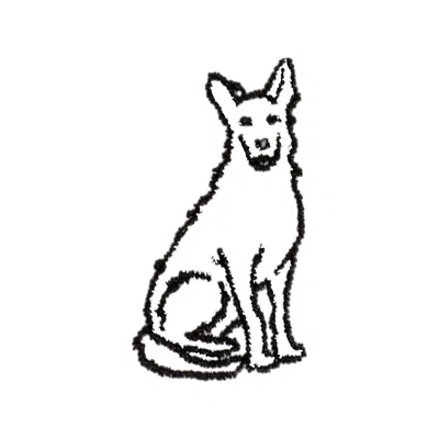Baublebar German Shepherd Icon