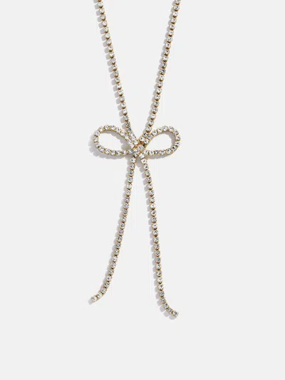 BAUBLEBAR GIGI BOW LARIAT NECKLACE