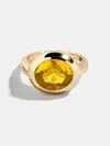 Baublebar Gold Cubic Zirconia Custom Birthstone Ring In Yellow