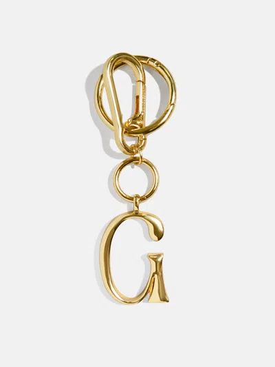 Baublebar Gold Initial Enamel Bag Charm