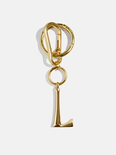 Baublebar Gold Initial Enamel Bag Charm